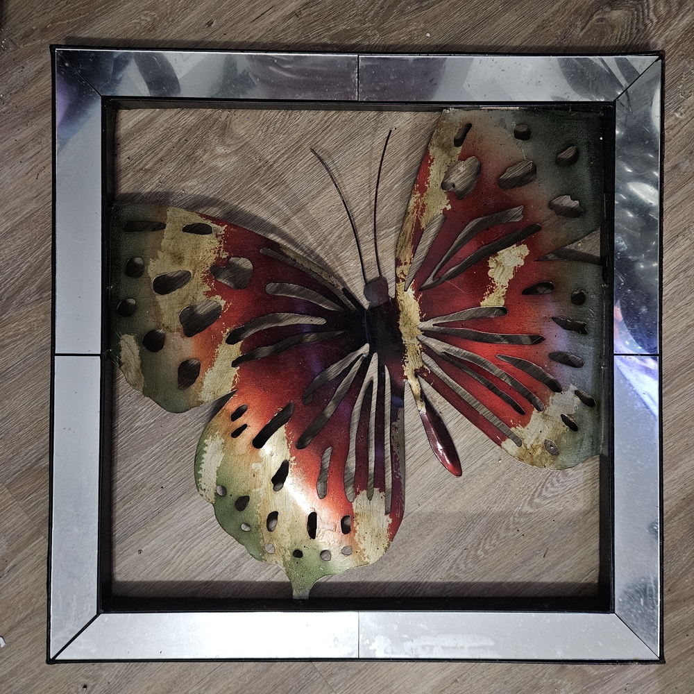 Kirkland Signature Multicolor Butterfly Wall Art Extra Postage May Be Needed Due